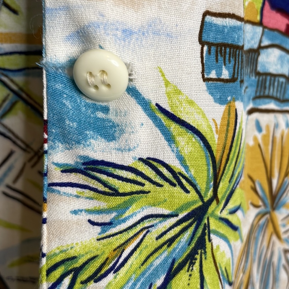 Vintage Woman's Pendleton Rayon Tropical Hawaiian Shirt (14) - Picture 9 of 9